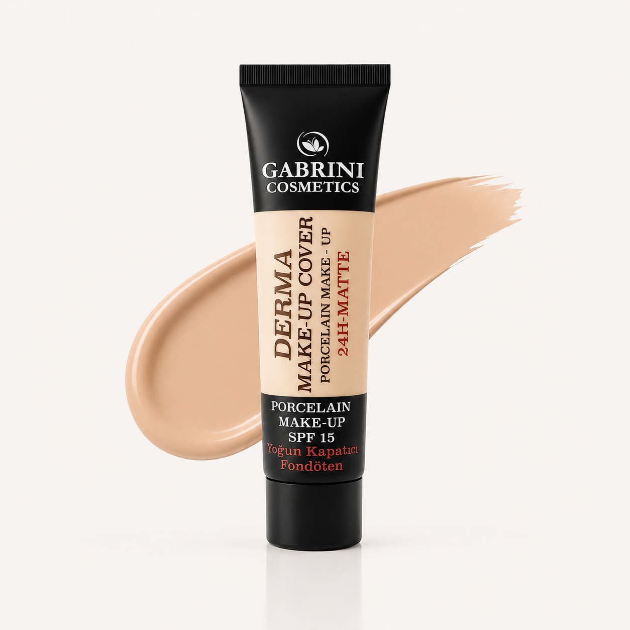 کرم پودر Derma Make-Up Cover گابرینی